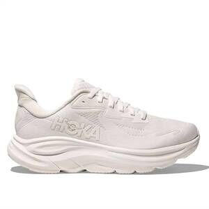 NEW HOKA women's clifton 10 running shoes in white